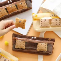 Cartuchera de Tela Cookies Brown + 3 pines