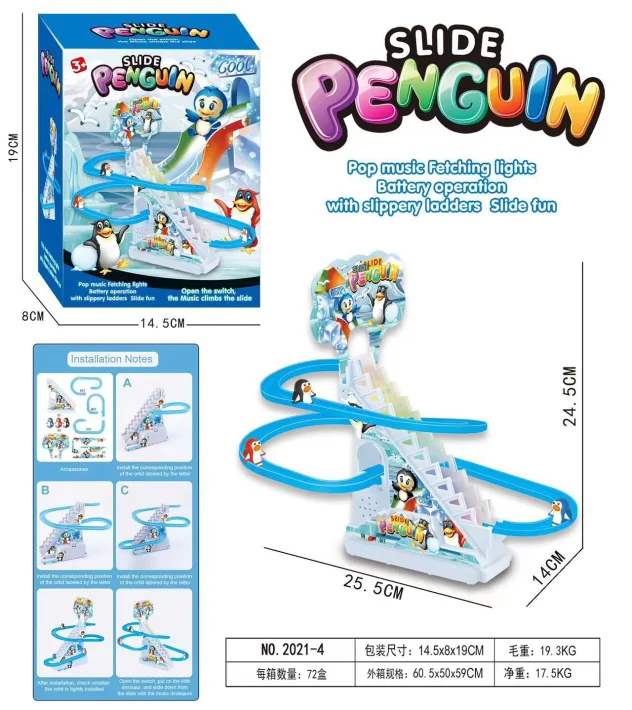 Juguete Tobogán Deslizante Pingüino