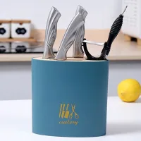 205 - Organizador de Portacuchillos&Tijeras Cutlery Ovalado Chico