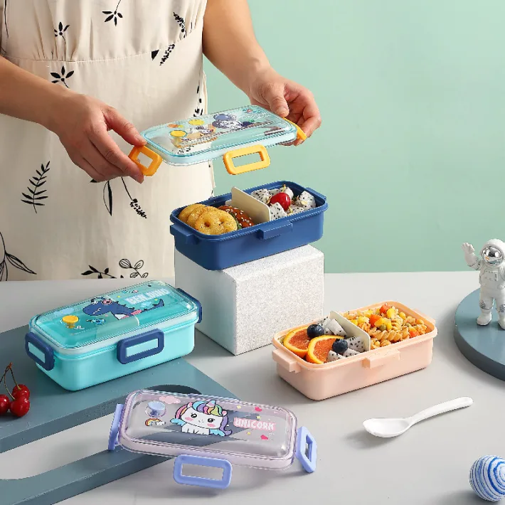 2569 - Tapers Lunch Box con Tapa del Sistema Click + Cubiertos - 530Ml