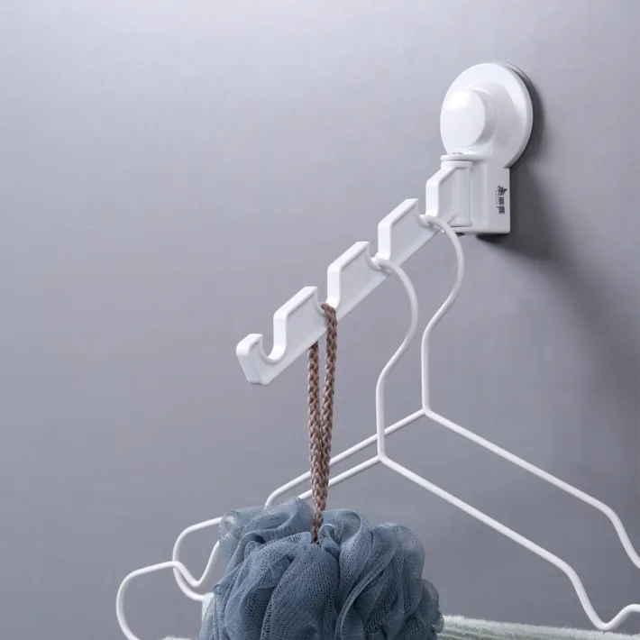 30120 - BATHLUX Multi Percha Para Toallas con Soporte Ventosa