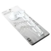 30120 - BATHLUX Multi Percha Para Toallas con Soporte Ventosa