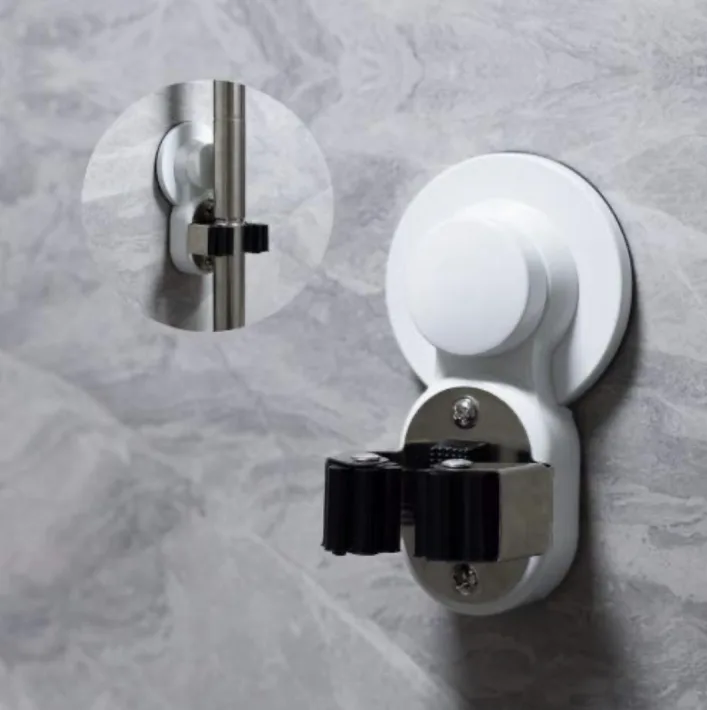 30124 - BATHLUX Soporte/Organizador para Escobas&Trapeadores Individual