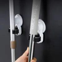 30124 - BATHLUX Soporte/Organizador para Escobas&Trapeadores Individual