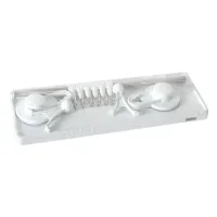 30126 - BATHLUX Estante con Ganchos para Colgar