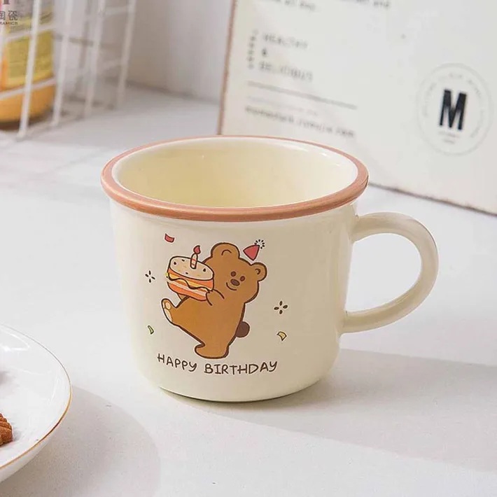 3466-1 - Taza de Cerámica Bear Birthday