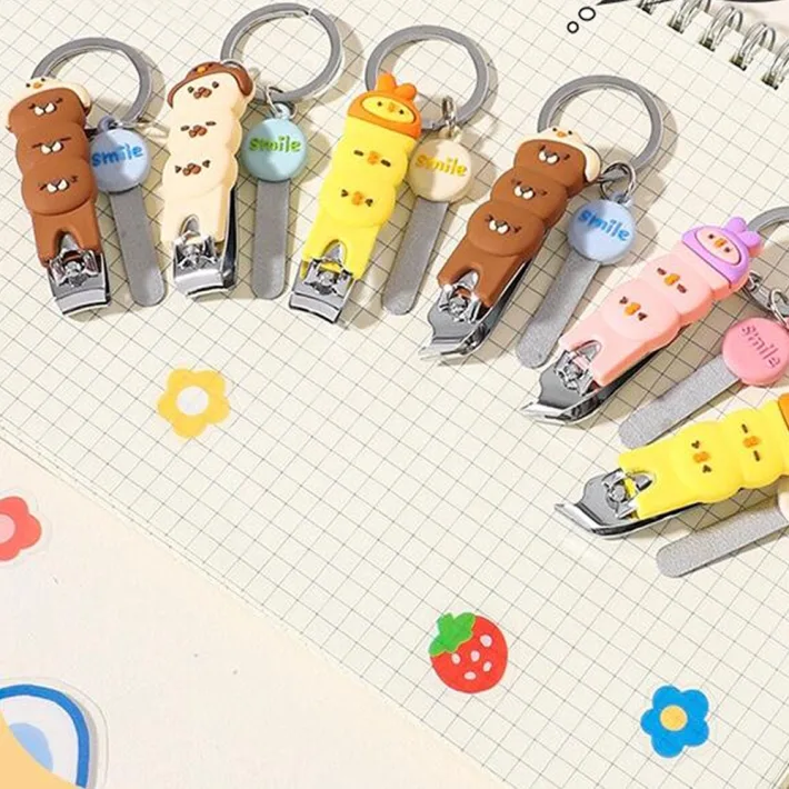3497F - Cortauñas + Lima Smile Animals