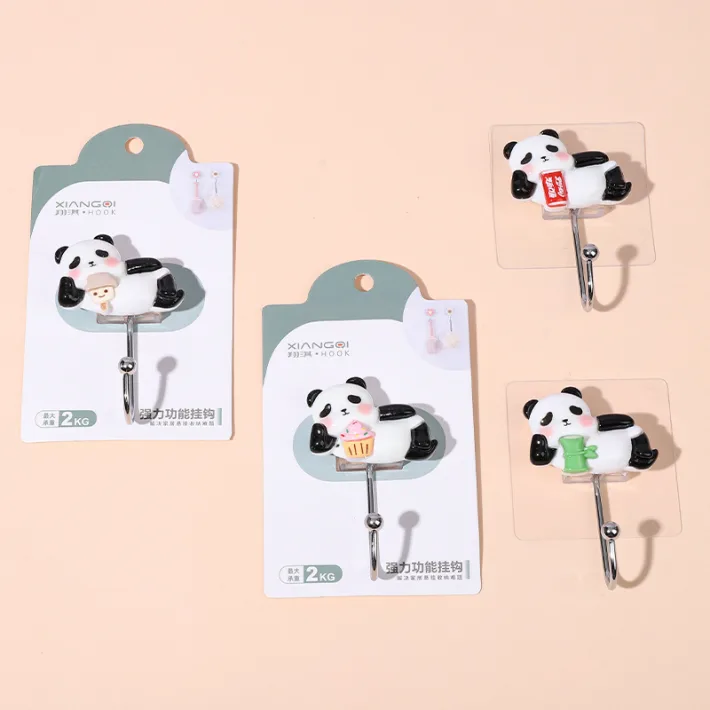 708 - Gancho Diseño Panda To Lie Down soporte de 5kg
