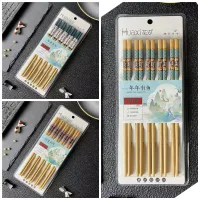 8001-8020 - Set x 10 Pares de Palitos Orientales Modelos Surtidos