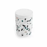 8034Y-6 - Set de Baño Línea Piedras Terrazo - 6 pzas