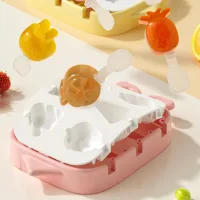 8595 - Molde de Helados de Silicona Frutas Tropicales - 6 paletas