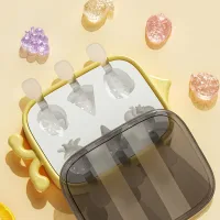 8595 - Molde de Helados de Silicona Frutas Tropicales - 6 paletas