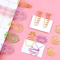 A-3-2-3 - Clips Sujeta Papel con Diseños Divertidos - 4 clips