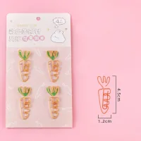 A-3-2-3 - Clips Sujeta Papel con Diseños Divertidos - 4 clips