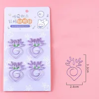 A-3-2-3 - Clips Sujeta Papel con Diseños Divertidos - 4 clips