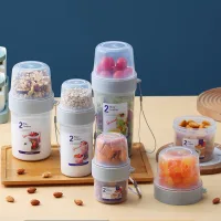 A07657-3 - Contenedor Para Alimentos 2 en 1 Tamaño M (310ml + 560ml)