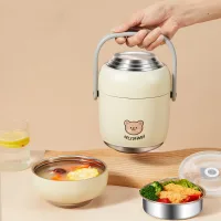 A08424-1 - Lunch de Acero Inox  con Divisiones Helid Fanda - 1,3L