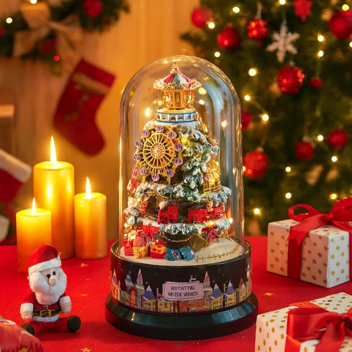 B-030 - DIY Ice And Snow Park + Musical - 18.5*11cm