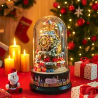 B-030 - DIY Ice And Snow Park + Musical - 18.5*11cm