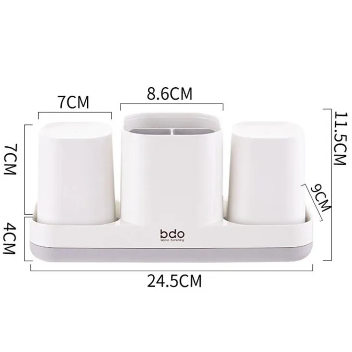 Organizador Multiuso + 2 Vasos