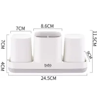 Organizador Multiuso + 2 Vasos