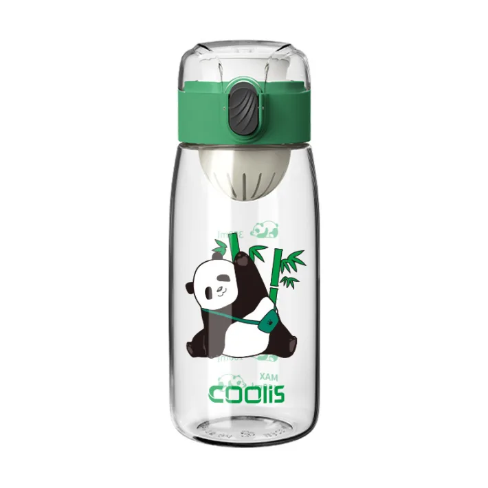 Botella De Plastico Panda Encantador - 450ml