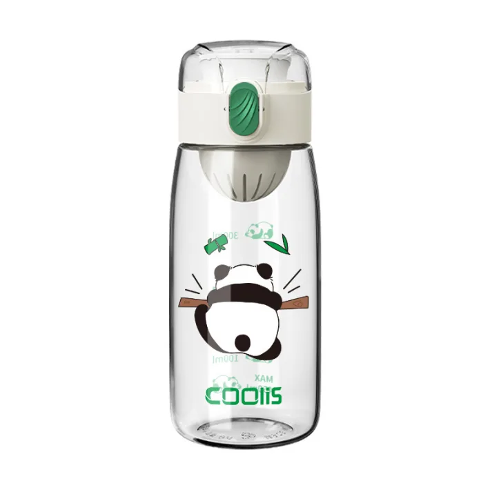 Botella De Plastico Panda Encantador - 450ml