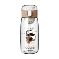 Botella De Plastico Panda Encantador - 450ml