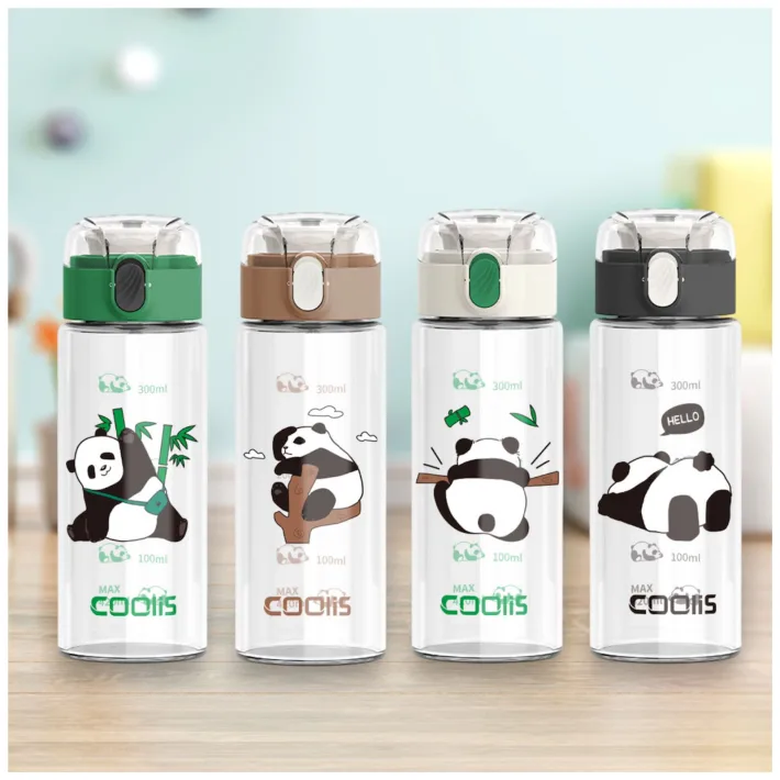 BK-2003 - Botella De Vidrio Panda Encantador - 420ml