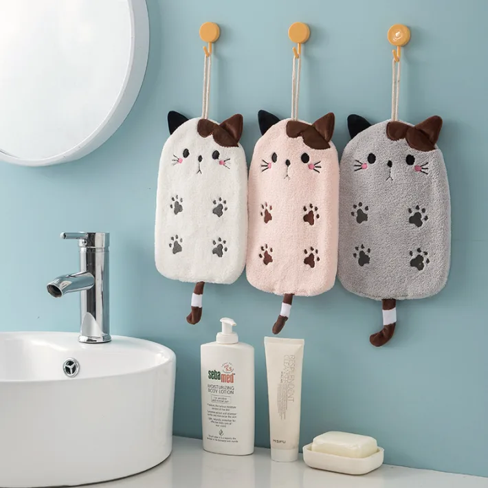 C4545 - Toalla para Mano Cute Cat