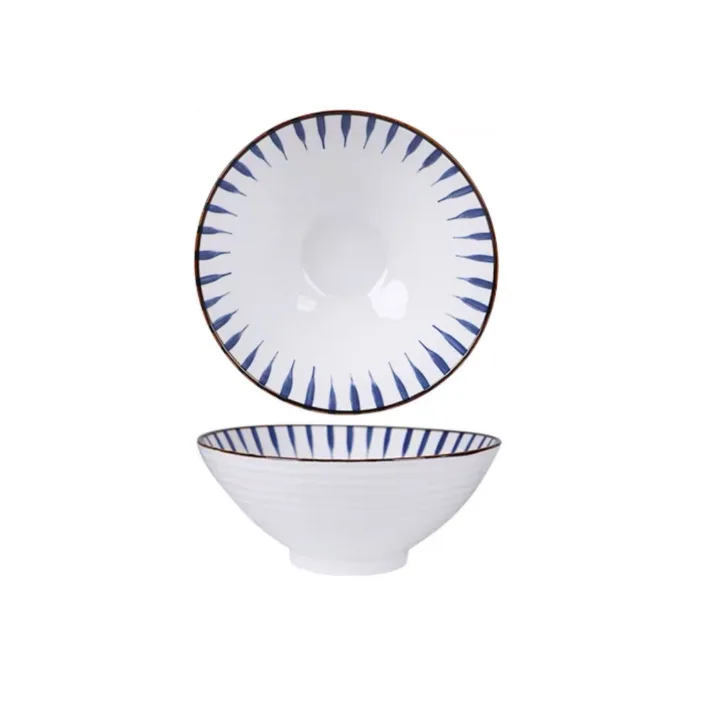 Bowl Blue Stripes de Cerámica Ramen