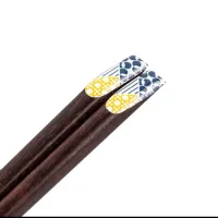 CS24106 - Palitos Orientales Color Flowers x 2 Par