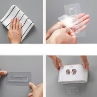 Organizador/Exprimidor Automático de Pasta Dental con Adhesivo + 4