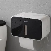 Box Dual Porta Tissue/Papel Higienico con Adhesivo Línea Ecoco