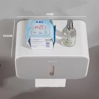Box Dual Porta Tissue/Papel Higienico con Adhesivo Línea Ecoco