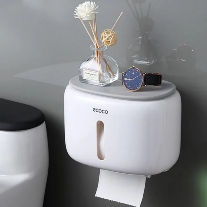 Porta Tissue Simple con Adhesivo Línea Ecoco