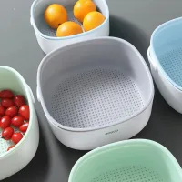 E2025 - Canasta/Escurridor de Verduras&Frutas con Manija Línea Ecoco