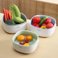E2026 - Canasta/Escurridor de Verduras&Frutas con Manija Grande Línea Ecoco