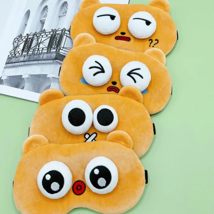 EYH08194 - Antifaz de Descanso Diseño Bear Emoji