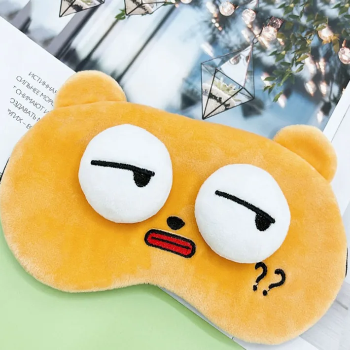 EYH08194 - Antifaz de Descanso Diseño Bear Emoji