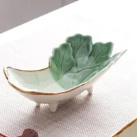 FC89639 - Plato de Cerámica Diseño Acelga - 18.5*9.5*5cm
