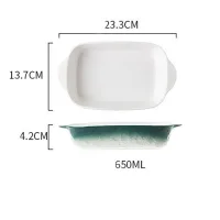 H40 - Fuente de Cerámica Diseño Degradé - 650ml