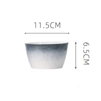 H43A45 - Bowl de Cerámica Diseño Degradé S