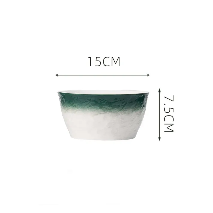 H43A6 - Bowl de Cerámica Diseño Degradé M