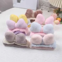 HB231031 - Vincha Moño Pompón para Limpieza Facial