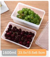 HF-4400 - Organizador de Alimento con Tapa con Rejilla Escurridora 1600ML