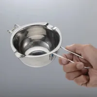 HFQKLG1 - Bowl De Acero Para Derretir Chocolate Baño María Con Mango