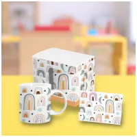 HRC006-B - Taza de Cerámica Teens Luna + Tarjeta de Regalo