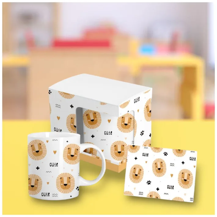 HRC006-C - Taza de Cerámica Teens Cute + Tarjeta de Regalo