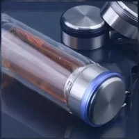 HY-1209 - Botella de Vidrio Con Infusor 350ML